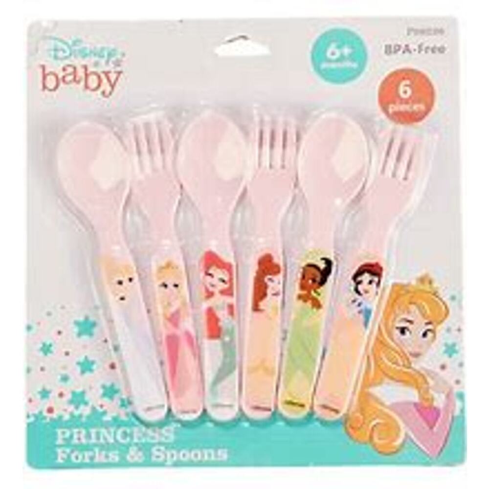 Disney Baby Princess Forks and Spoons